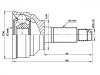 Juego de articulación, árbol de transmisión CV Joint Kit:G560-25-500A
